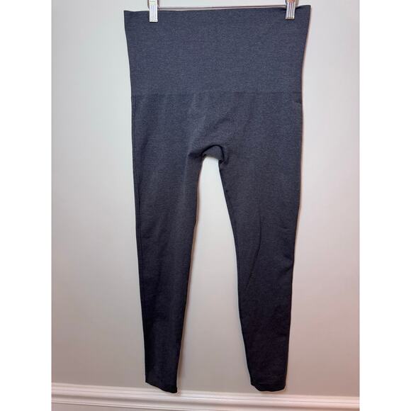 Spanx charcoal gray High Rise look at me now Seamless Leggings women's size 2X - Picture 7 of 7
